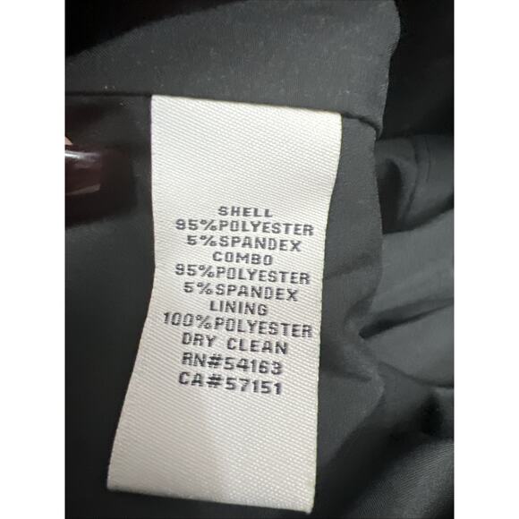 Eliza J Floral Boho 3/4 Sleeve Midi Dress Professional Career Zip Size 8 Petite - Picture 9 of 9